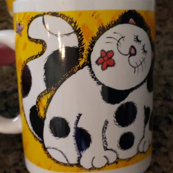 4 cat mugs - Picture 4 of 12